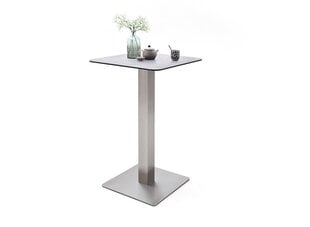 Барный столик MC Akcent Zarina 2, серый цена и информация | Кухонные и обеденные столы | 220.lv