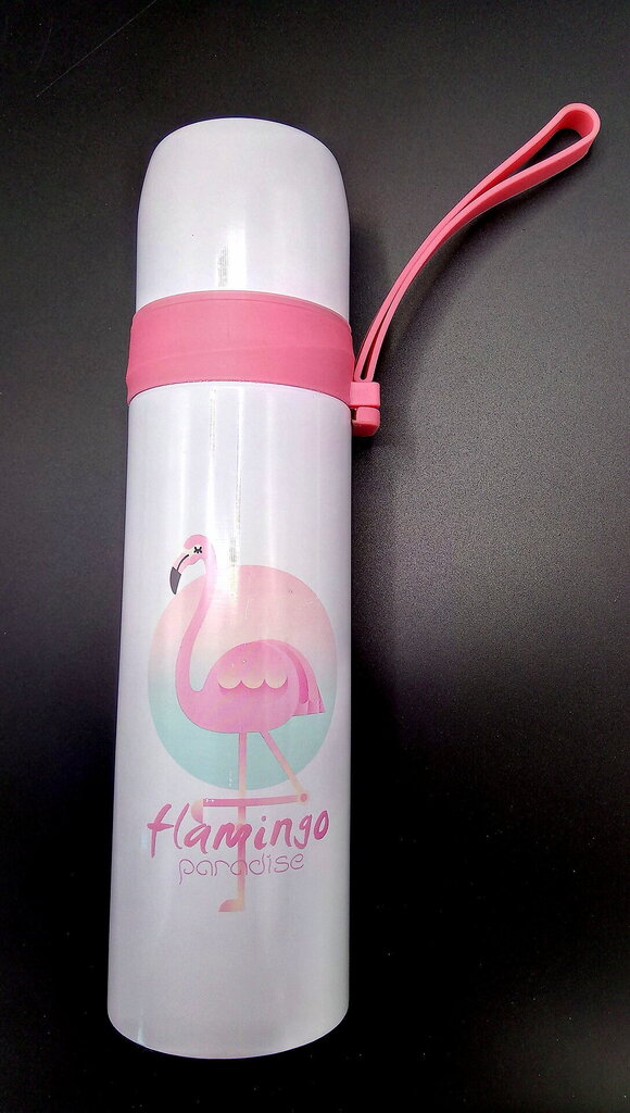 Termoss 500 ml FLAMINGO cena un informācija | Termosi, termokrūzes | 220.lv