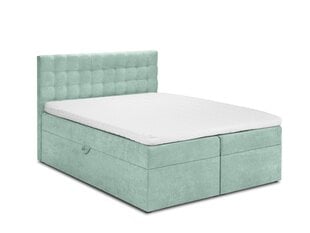 Кровать Mazzini Beds Jade 140x200 см, светло-зеленая цена и информация | Кровати | 220.lv