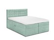 Gulta Mazzini Beds Jade 160x200 cm, gaiši zaļa цена и информация | Gultas | 220.lv