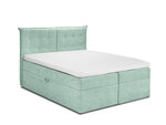 Кровать Mazzini Кровати Echaveria 180x200 см, светло-зеленая