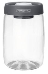 Ёмкость для хранения Purezza Tramontina, стекло/пластик, с вакуумной системой, 1.2л цена и информация | Посуда для хранения еды | 220.lv