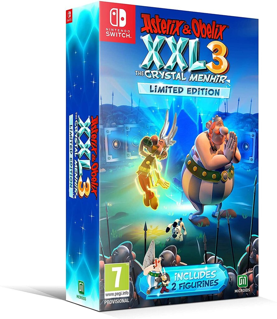 Asterix & Obelix XXL 3: The Crystal Menhir Limited Edition NSW цена и информация | Datorspēles | 220.lv