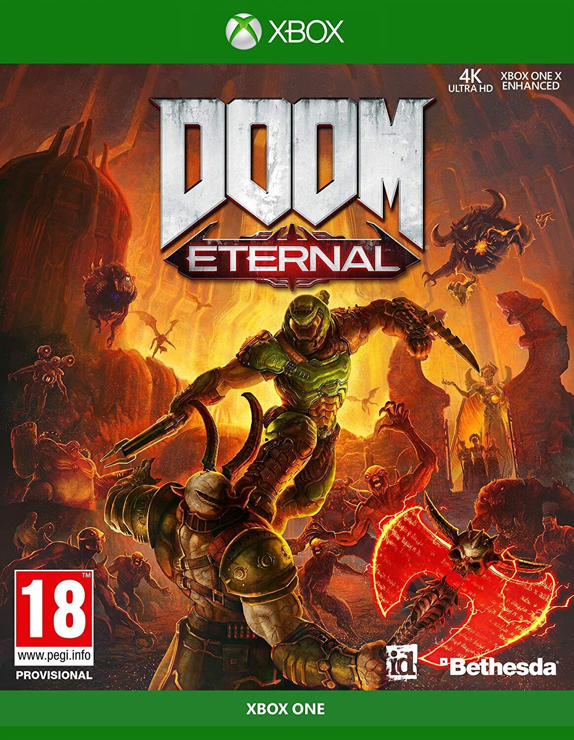 Компьютерная игра Doom Eternal Xbox One цена | 220.lv