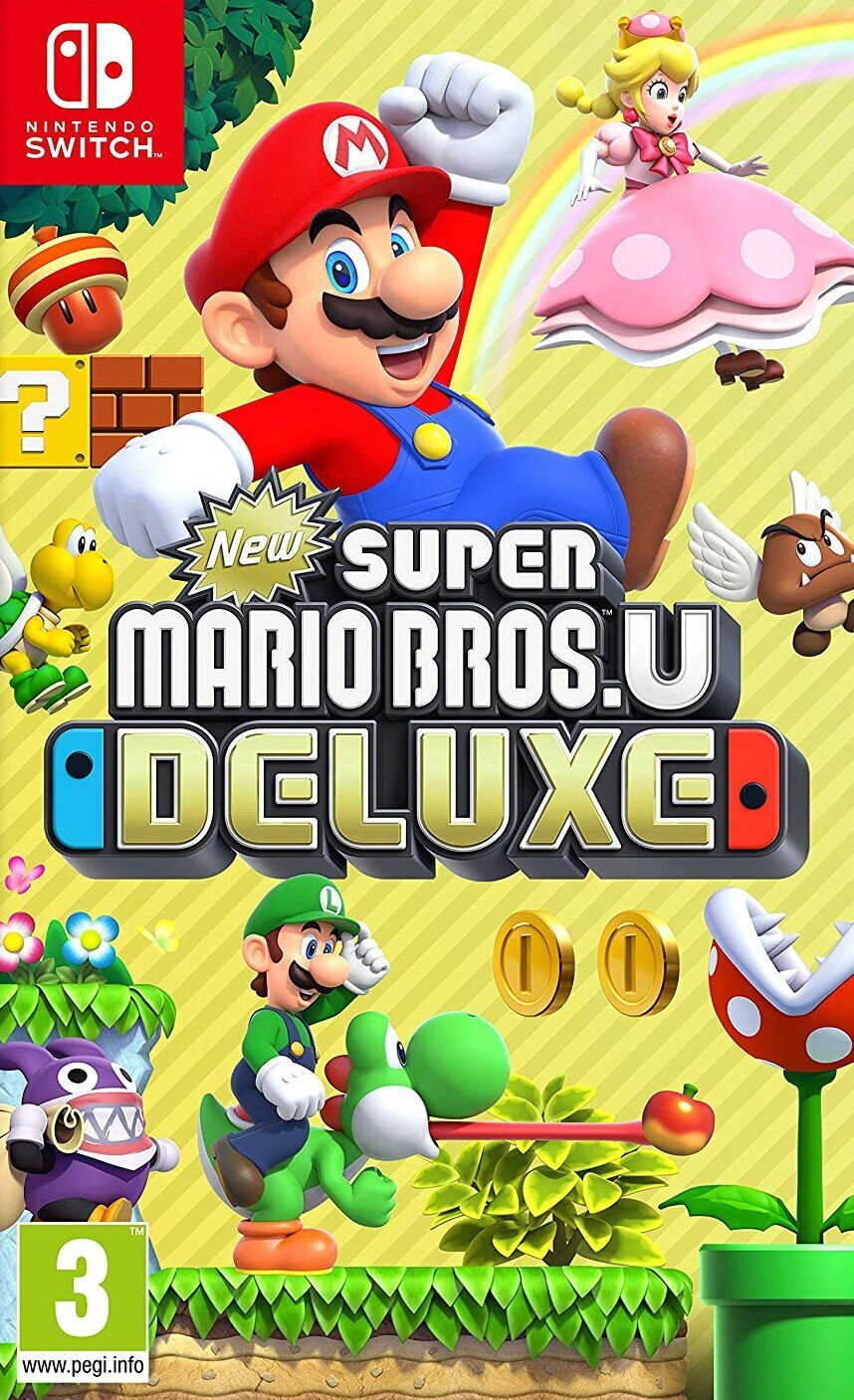 Компьютерная игра New Super Mario Bros. U Deluxe NSW цена | 220.lv