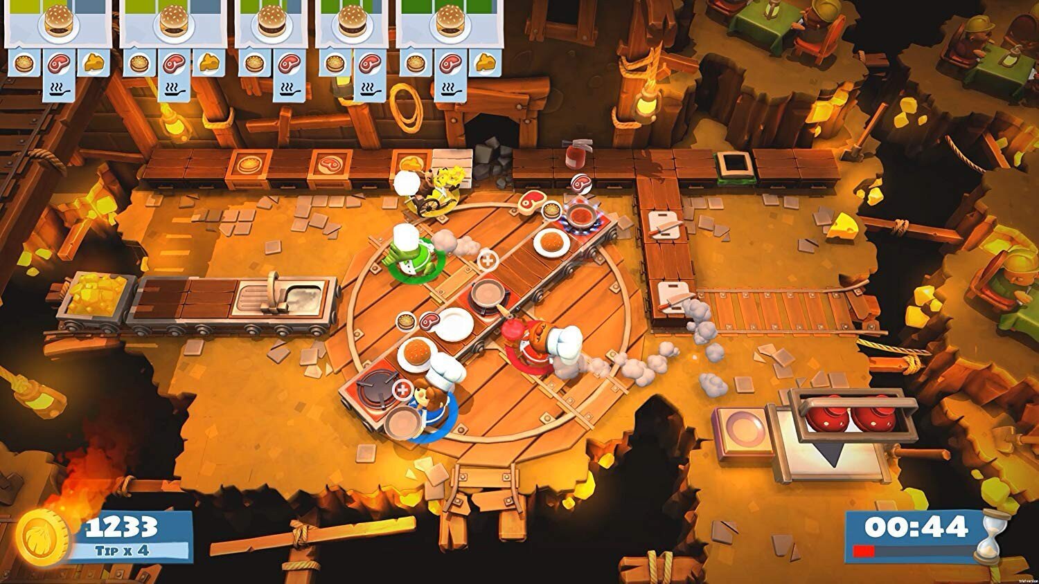 Overcooked! + Overcooked! 2 PS4 цена и информация | Datorspēles | 220.lv