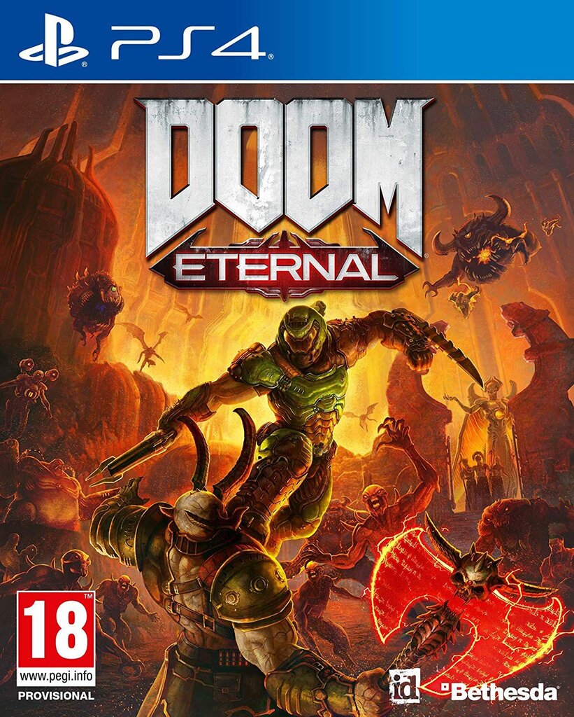 Компьютерная игра Doom: Eternal PS4 цена | 220.lv