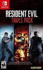 SWITCH Resident Evil Triple Pack incl. Resident Evil 4, 5, 6 US Version цена и информация | Игра SWITCH NINTENDO Монополия | 220.lv