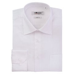 Мужская рубашка NORDIC, приталенный силуэт с длинным рукавом цена и информация | Мужские рубашки | 220.lv