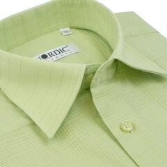 Мужская рубашка NORDIC, прямой силуэт с коротким рукавом цена и информация | Мужские рубашки | 220.lv