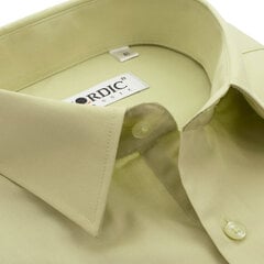 Мужская однотонная рубашка NORDIC, приталенный силуэт с длинным рукавом цена и информация | Мужские рубашки | 220.lv