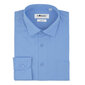Vīriešu vienkrāsains krekls NORDIC, pieguļošs siluets - Ar garām piedurknēm цена и информация | Vīriešu krekli | 220.lv