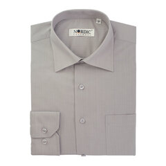 Vīriešu krekls NORDIC, taisns siluets - Ar garām piedurknēm cena un informācija | Vīriešu krekli | 220.lv