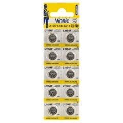 Элементы Vinnic AG13-10BB Blister Pack 10 шт. цена и информация | Батарейки | 220.lv