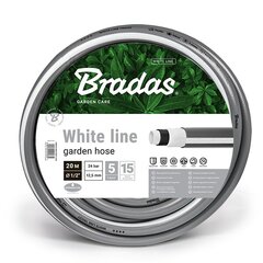 Laistīšanas šļūtene 1/2” 20 m White Line Bradas cena un informācija | Laistīšanas sistēmas | 220.lv