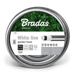 Laistīšanas šļūtene 1/2” 30 m White Line Bradas cena un informācija | Laistīšanas sistēmas | 220.lv