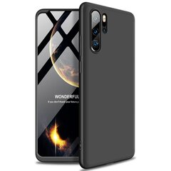 GKK 360 Pilna korpusa aizsargapvalks paredzēts Huawei P30 Pro black cena un informācija | Telefonu vāciņi, maciņi | 220.lv