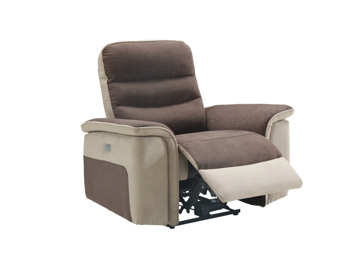Krēsls Notio Living Marshall, brūns/smilškrāsas cena un informācija | Atpūtas krēsli | 220.lv