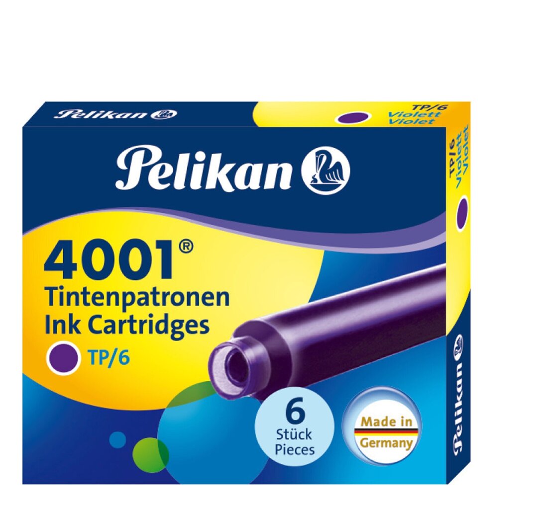 Kapsulas Pelikan TP/6 violetas цена и информация | Rakstāmpiederumi | 220.lv