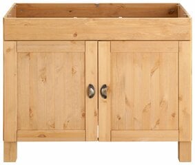 Кухонный шкаф с раковиной Notio Living Oneill, коричневый цена и информация | Кухонные шкафчики | 220.lv