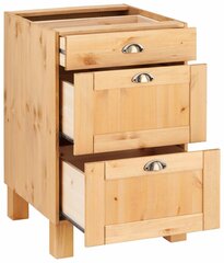 Кухонный шкаф Notio Living Oneill 50 с ящиками, коричневый цена и информация | Кухонные шкафчики | 220.lv