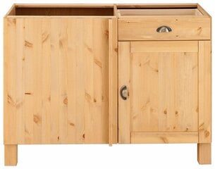 Угловой кухонный шкаф Notio Living Oneill, коричневый цена и информация | Кухонные шкафчики | 220.lv