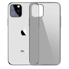 Чехол-крышка Baseus Simple Series TPU для Apple iPhone 11 Pro Max, прозрачно-черный цена и информация | Чехлы для телефонов | 220.lv