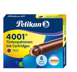 Капсулы Pelikan TP/6 коричневые цена и информация | Письменные принадлежности | 220.lv