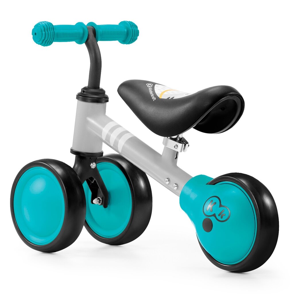 Balansa trīsritenis Kinderkraft Cutie, turquoise цена и информация | Balansa velosipēdi | 220.lv