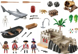 70413 PLAYMOBIL® Pirates Бастион цена и информация | Kонструкторы | 220.lv