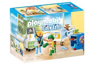 70192 PLAYMOBIL® City Life, Детская больничная палата цена и информация | Конструкторы и кубики | 220.lv