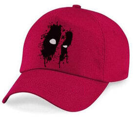 Кепка Deadpool, чёрный цена и информация | Мужские шарфы, шапки, перчатки | 220.lv
