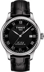 Женские часы Tissot T-Classic Le Locle T006.407.16.053.00, черные цена и информация | Мужские часы | 220.lv