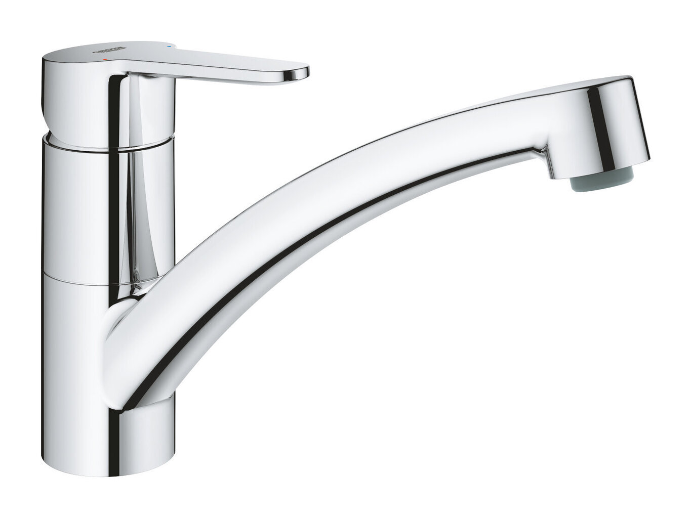 Grohe BauEco vienas sviras jaucējkrāns, 31680000 cena un informācija | Ūdens maisītāji virtuvei | 220.lv