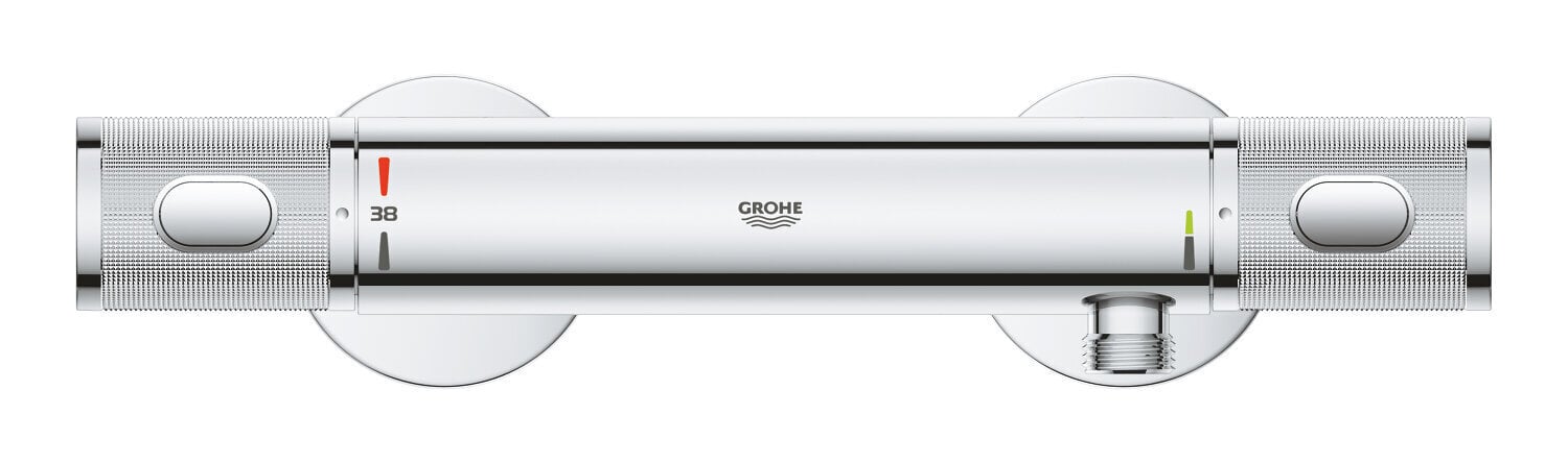 Grohe Grohtherm 1000 Performance dušas jaucējkrāns ar termostatu, hroma, 34776000 cena un informācija | Jaucējkrāni | 220.lv