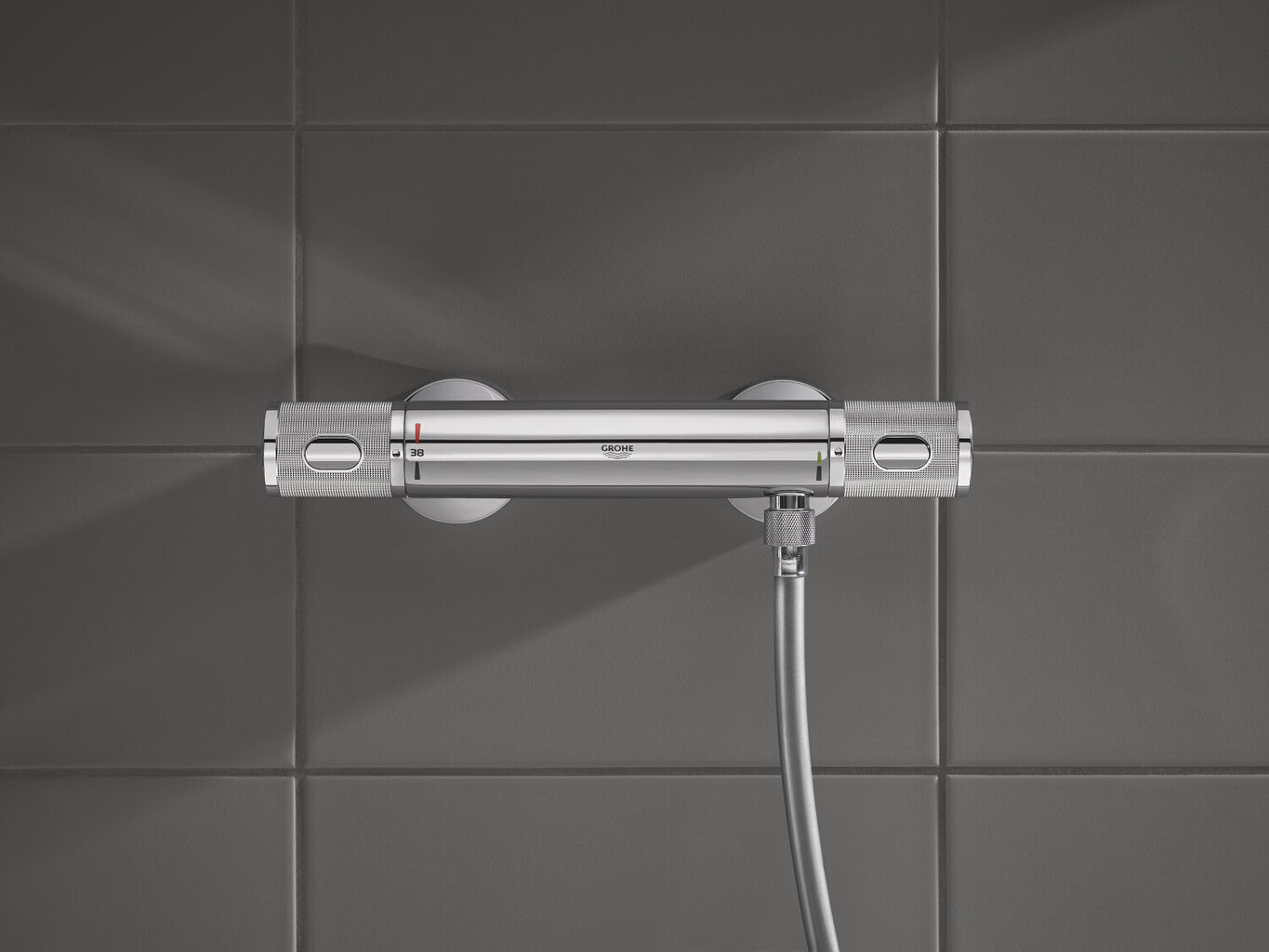 Grohe Grohtherm 1000 Performance dušas jaucējkrāns ar termostatu, hroma, 34776000 cena un informācija | Jaucējkrāni | 220.lv