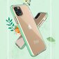 Spring Case clear TPU gela aizsargapvalks ar krāsainu rāmi paredzēts iPhone 11 Pro Max light pink (Gaiši rozā) cena un informācija | Telefonu vāciņi, maciņi | 220.lv