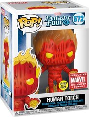 Funko POP! Marvel Human Torch hottopic exclusive цена и информация | Атрибутика для игроков | 220.lv