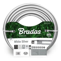 Шланг для полива Bradas NTS White Silver 1/2" 20м цена и информация | Оборудование для полива | 220.lv