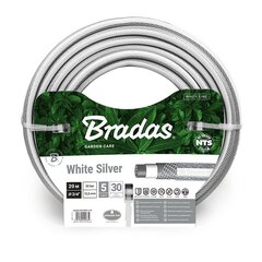 Шланг для полива Bradas NTS White Silver 3/4" 20м цена и информация | Оборудование для полива | 220.lv