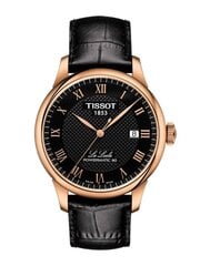 Мужские часы Tissot T-Classic Le Locle T006.407.36.053.00, черные цена и информация | Мужские часы | 220.lv
