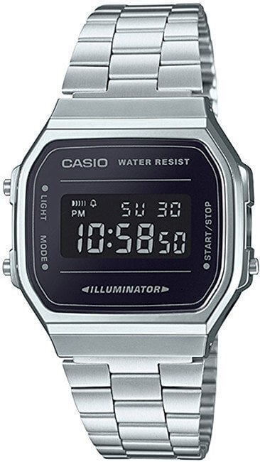 Vīriešu pulkstenis Casio Collection A 168WEM-1 cena un informācija | Vīriešu pulksteņi | 220.lv