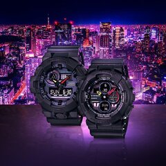 Vīriešu pulkstenis Casio The G/G-Shock GA-140BMC-1AER (411) Neo Tokyo City cena un informācija | Vīriešu pulksteņi | 220.lv