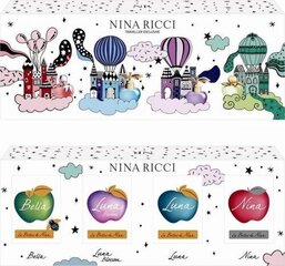 Komplekts Nina Ricci Traveler Exclusive sievietēm: Bella EDT, 4 ml + Luna EDT, 4 ml + Luna Blossom EDT, 4 ml + Nina EDT, 4 ml cena un informācija | Sieviešu smaržas | 220.lv