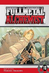 Komiksi Manga Fullmetal alchemist Vol 10 cena un informācija | Komiksi | 220.lv