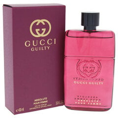 Parfimērijas ūdens Gucci Guilty Absolute EDP sievietēm 90 ml cena un informācija | Sieviešu smaržas | 220.lv