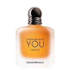 Tualetes ūdens Emporio Armani Stronger With You Freeze EDT vīriešiem 100 ml cena un informācija | Vīriešu smaržas | 220.lv