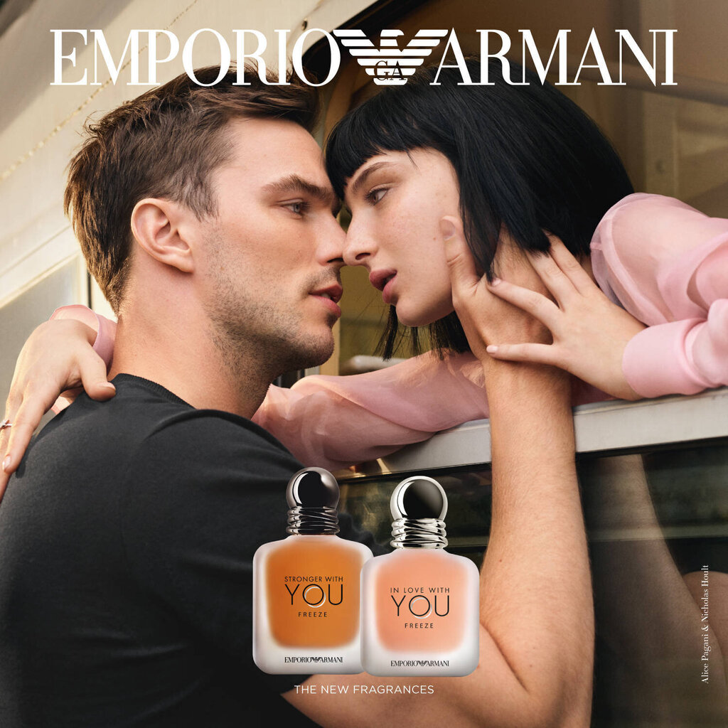 Tualetes ūdens Giorgio Armani Stronger With You Freeze EDT vīriešiem 50 ml cena un informācija | Vīriešu smaržas | 220.lv