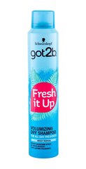 Apjomu piešķirošs sausais šampūns Schwarzkopf Got2b Fresh It Up 200 ml цена и информация | Шампуни | 220.lv