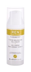 Гель крем для лица Ren Clean Skincare Clarimatte T-Zone Balancing 50 мл цена и информация | Наносите на чистую кожу лица. Подержите около 10-15 минут и смойте водой. | 220.lv